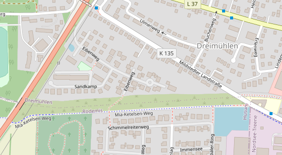Zahnarzt auf Karte
