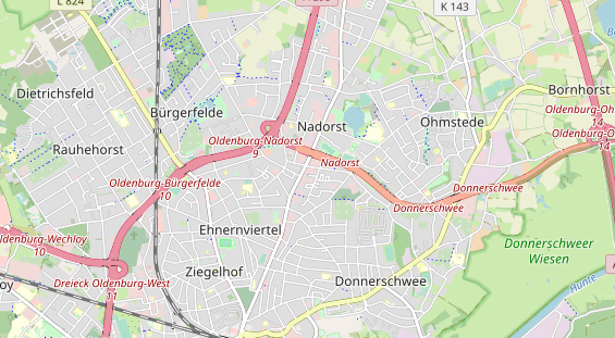 Zahnarzt auf Karte