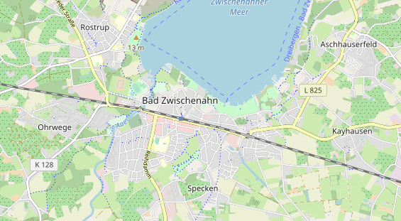 Zahnarzt auf Karte