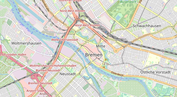 Zahnarzt auf Karte