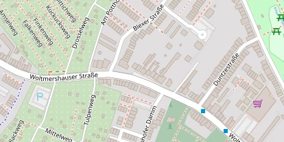 Zahnarzt auf Satellitenbild