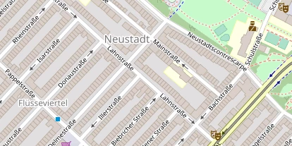 Zahnarzt auf Satellitenbild
