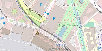 Zahnarzt auf Satellitenbild