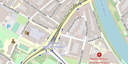 Zahnarzt auf Satellitenbild