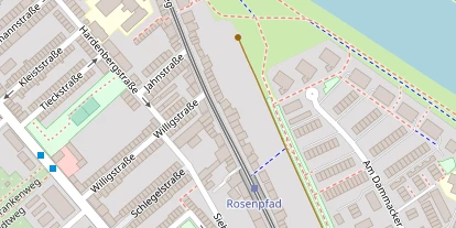 Zahnarzt auf Satellitenbild