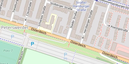 Zahnarzt auf Satellitenbild