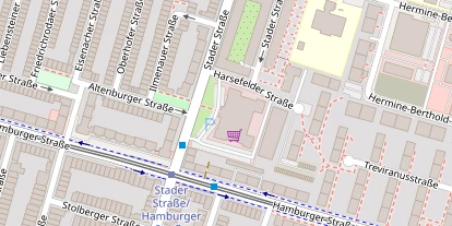 Zahnarzt auf Satellitenbild