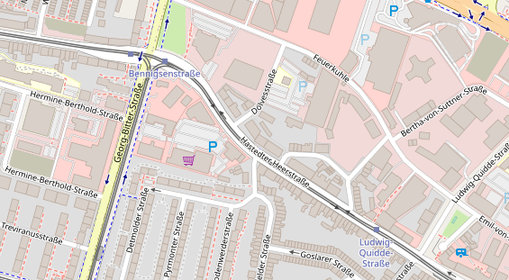 Zahnarzt auf Satellitenbild