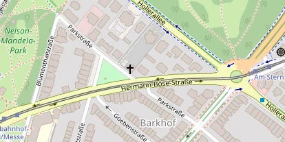 Zahnarzt auf Satellitenbild