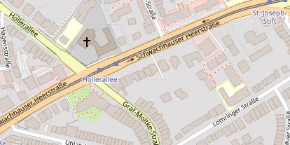 Zahnarzt auf Satellitenbild