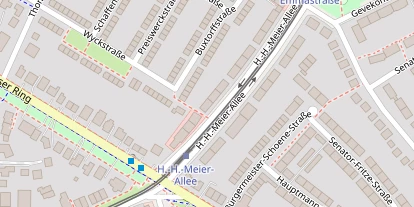 Zahnarzt auf Satellitenbild