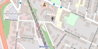 Zahnarzt auf Satellitenbild