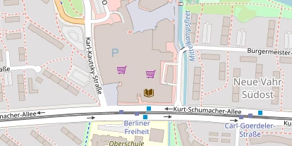 Zahnarzt auf Satellitenbild