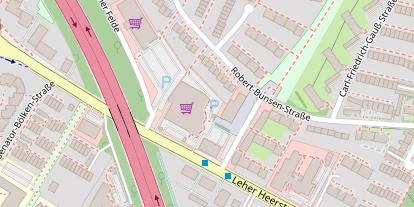 Zahnarzt auf Satellitenbild