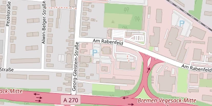 Zahnarzt auf Satellitenbild