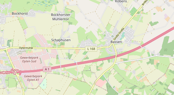 Zahnarzt auf Karte