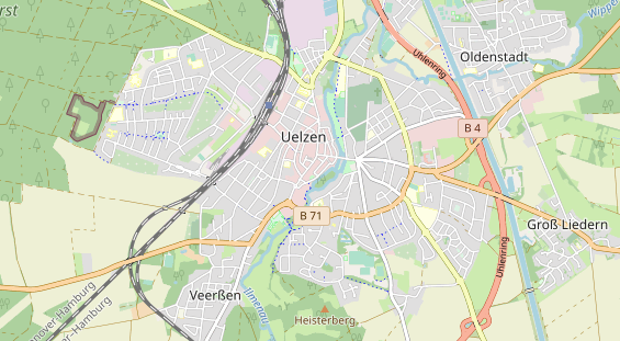 Zahnarzt auf Karte