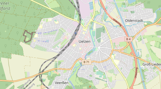 Zahnarzt auf Karte