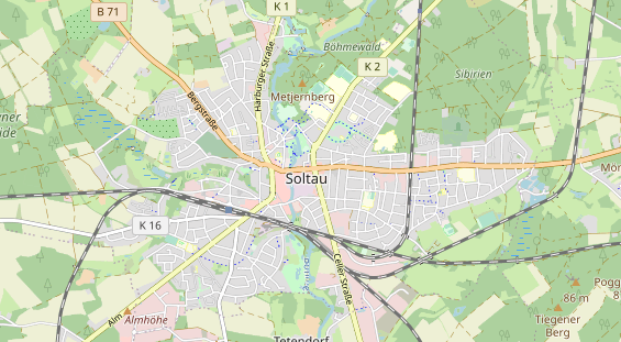 Zahnarzt auf Karte