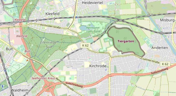 Zahnarzt auf Karte