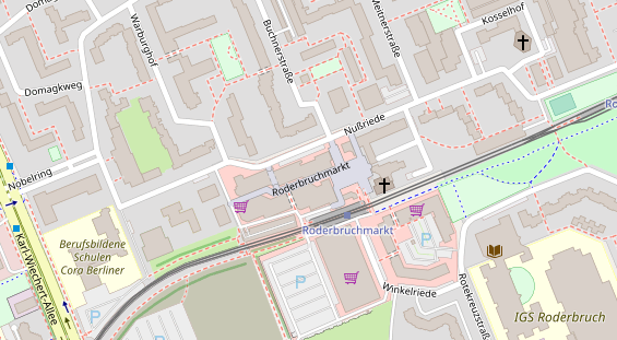Zahnarzt auf Karte