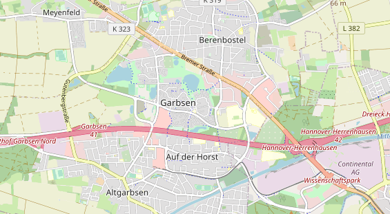 Zahnarzt auf Karte