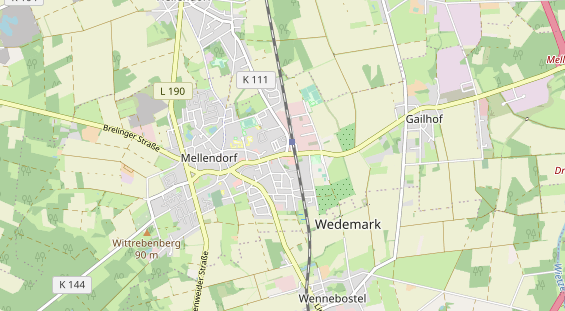 Zahnarzt auf Karte