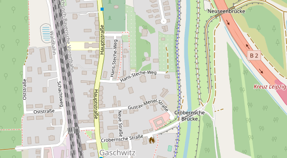 Zahnarzt auf Satellitenbild