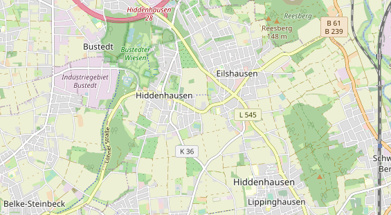 Zahnarzt auf Karte