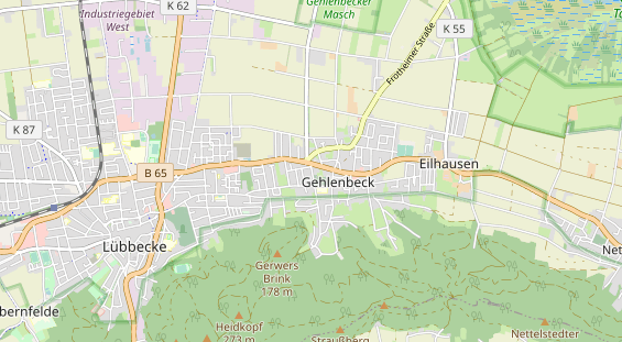 Zahnarzt auf Karte