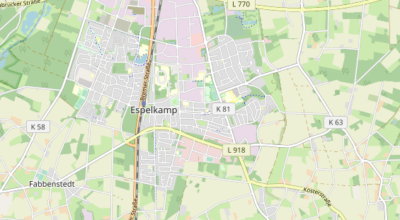 Zahnarzt auf Karte