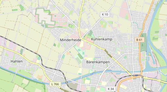 Zahnarzt auf Karte