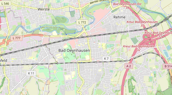 Zahnarzt auf Karte