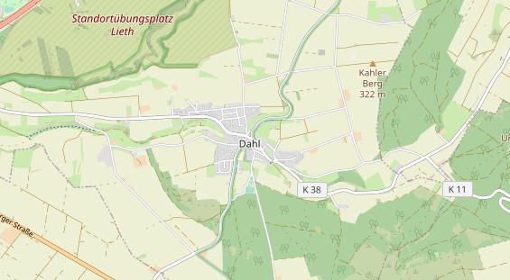 Zahnarzt auf Karte