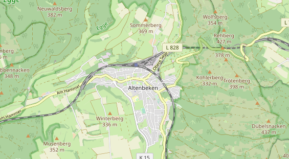 Zahnarzt auf Karte