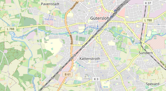 Zahnarzt auf Karte