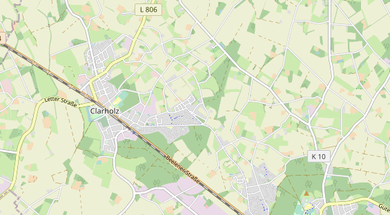 Zahnarzt auf Karte