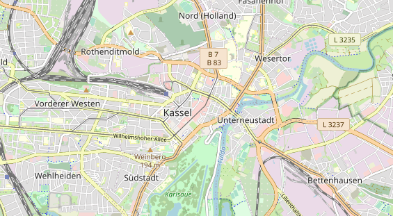 Zahnarzt auf Karte