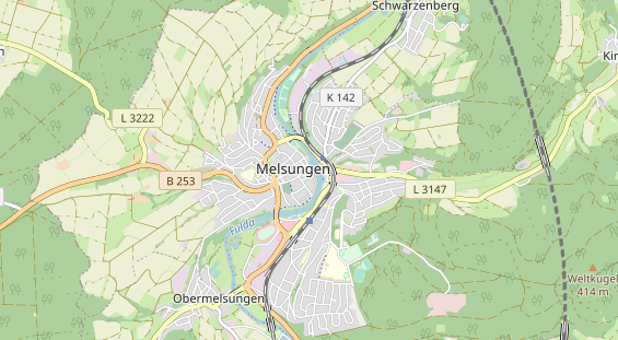 Zahnarzt auf Karte