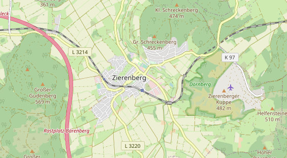 Zahnarzt auf Karte