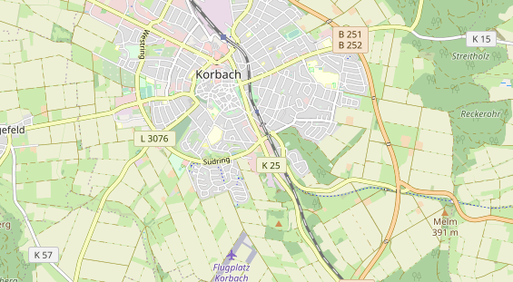 Zahnarzt auf Karte