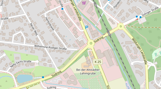 Zahnarzt auf Karte
