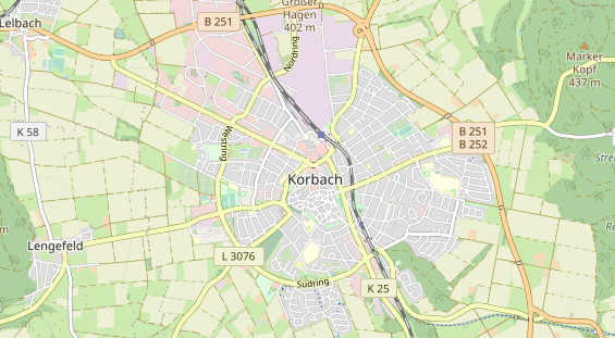 Zahnarzt auf Karte