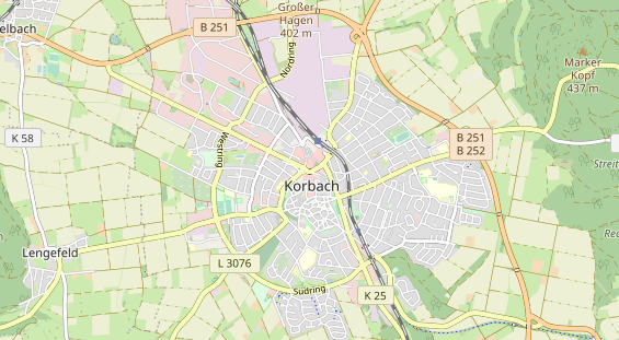 Zahnarzt auf Karte