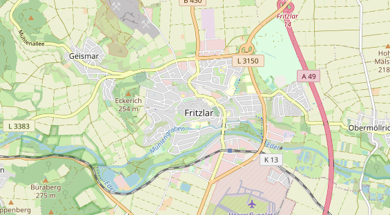 Zahnarzt auf Karte