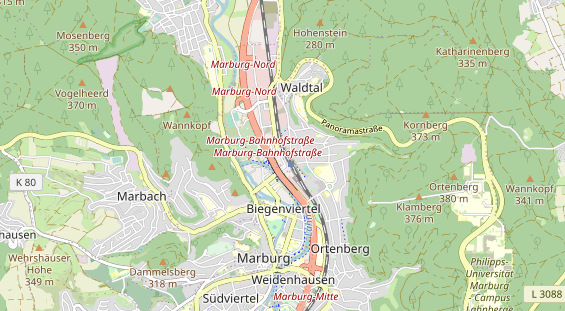 Zahnarzt auf Karte
