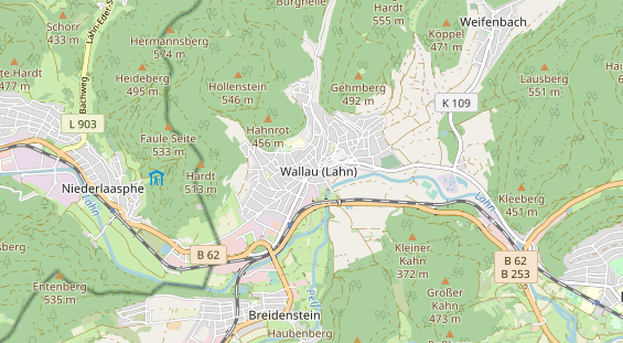 Zahnarzt auf Karte