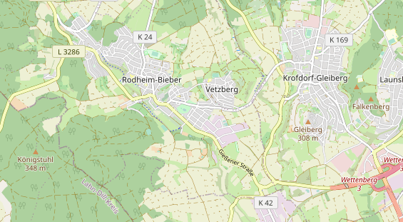 Zahnarzt auf Karte