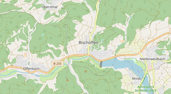 Zahnarzt auf Karte