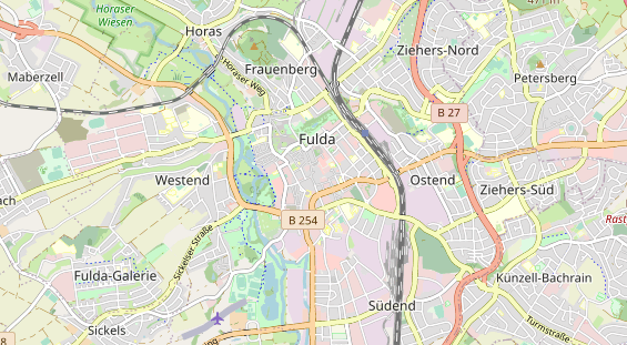 Zahnarzt auf Karte